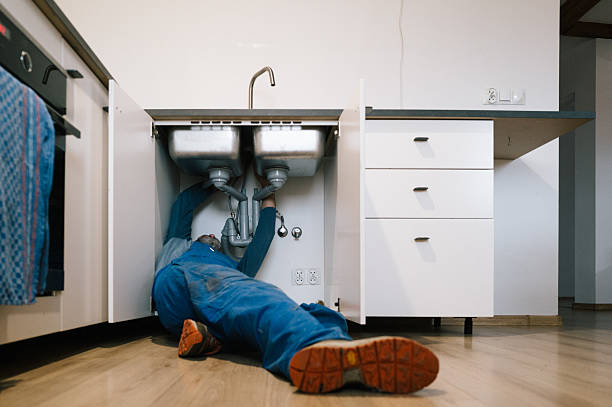 Professional Drain Cleaning technician working in Connellsville, PA